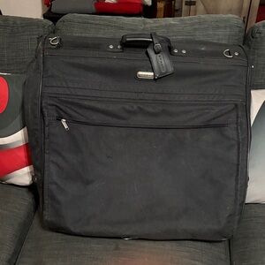 Classic Black Travel Garment Bag